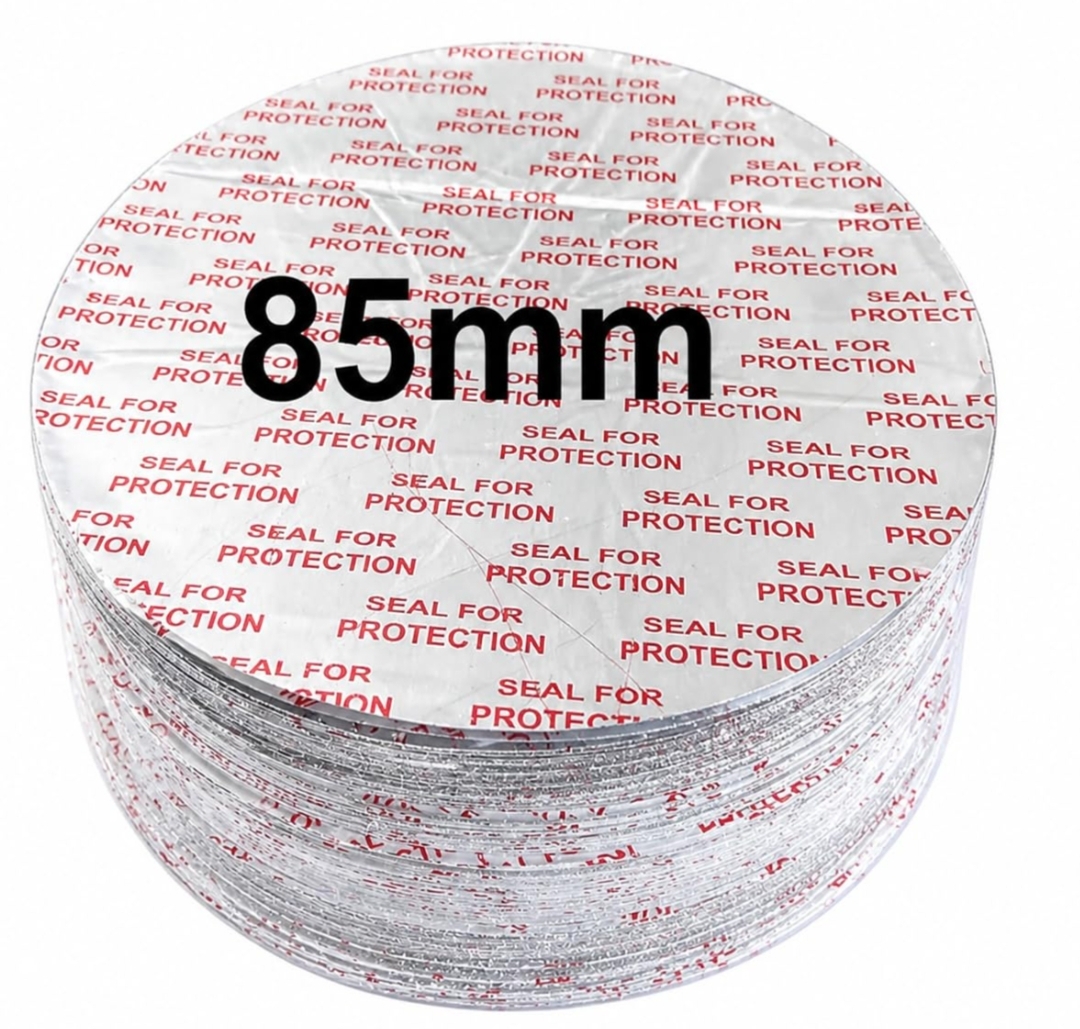 85 mm Aluminium foil seal for pet jar